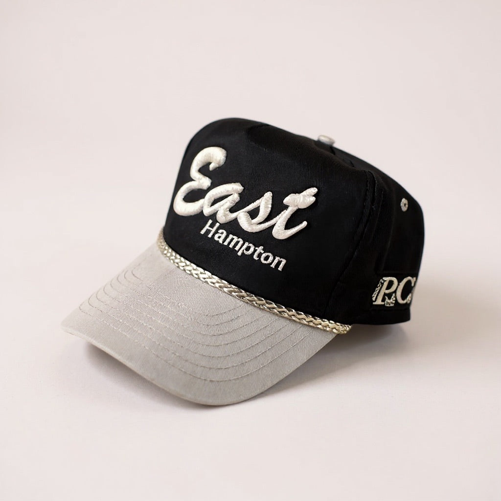 East Hampton Hat - CAMO & BLACK/SILVER