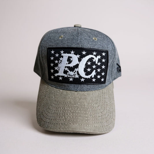 Stars and Stars Structured -  Charcoal/Sand