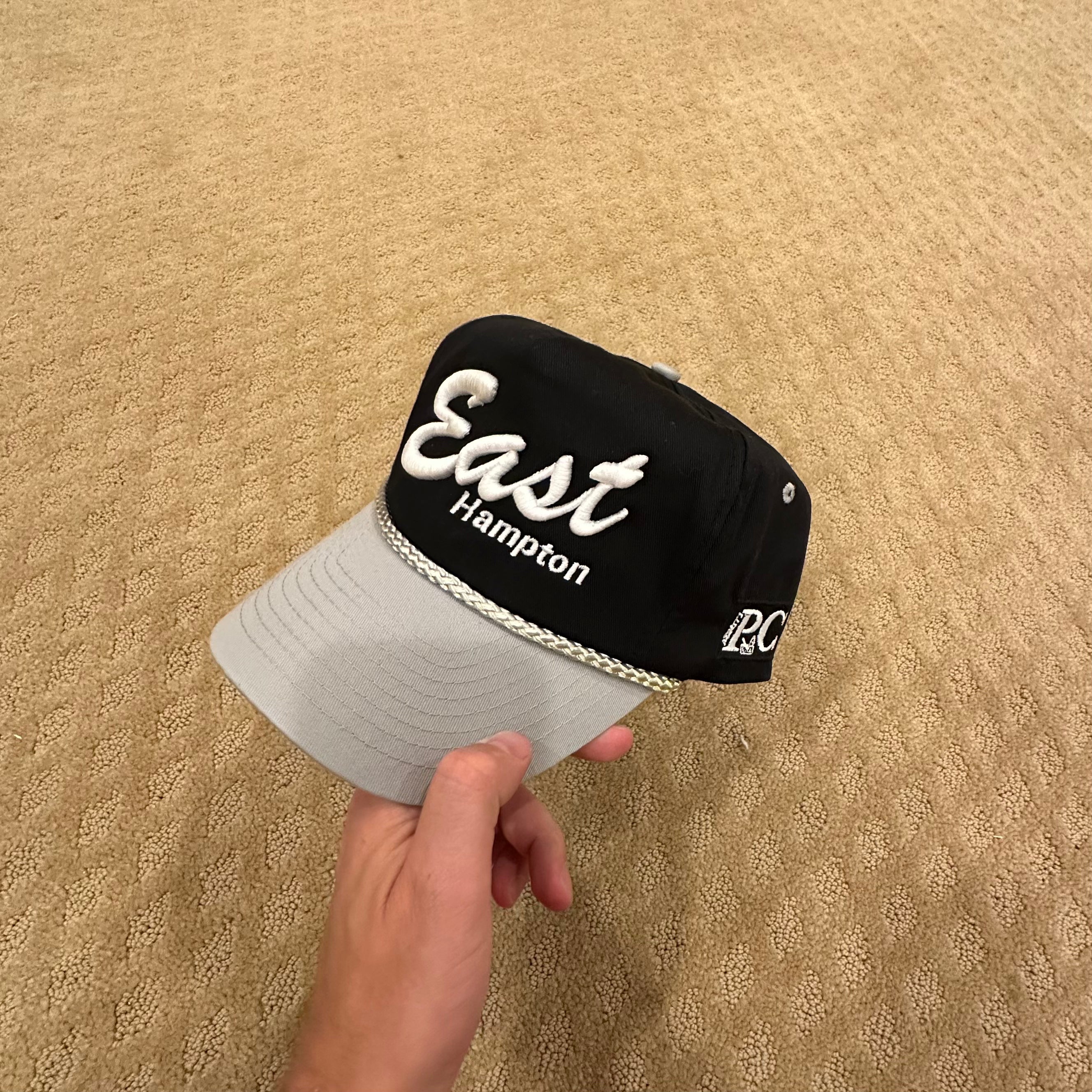 East Hampton Hat - CAMO & BLACK/SILVER